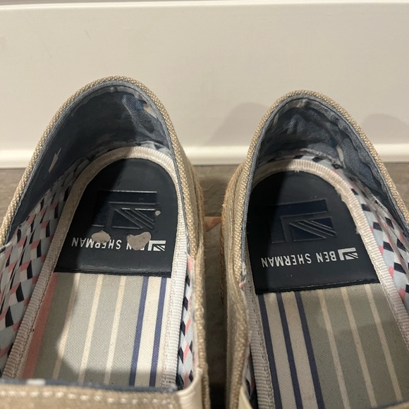 Ben Sherman Tan Casual Slip-Ons Size 11.5 - Picture 4 of 6